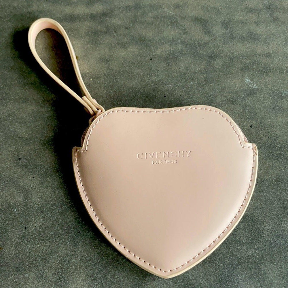 Pink Givenchy Heart Pouch